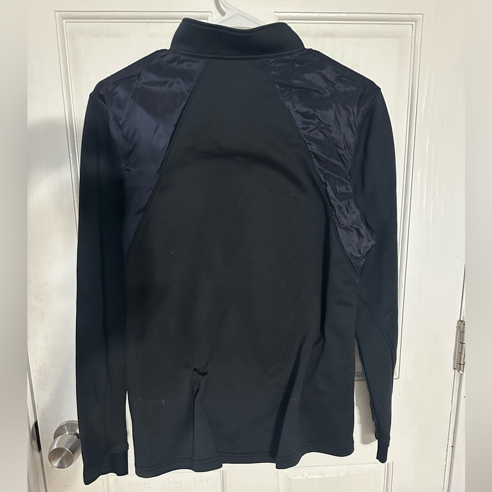 Women’s Under Armour Black Quarter-Zip Top sz M - Picture 2 of 6